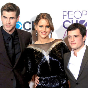 Liam Hemsworth, Jennifer Lawrence, Josh Hutcherson Liam Hemsworth, Jennifer Lawrence, Josh Hutcherson